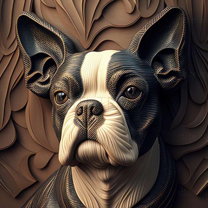 Animals Boston Terrier dog